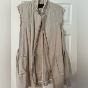 Zara distressed vest